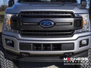 Ford F-150 Dual LED Grille Kit - Black Series - 10"